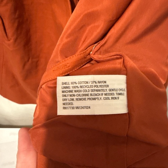 NWT 1X Future Collective Women's Orange Sleeveless Top - Picture 7 of 9